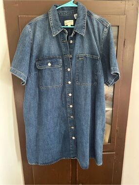 Universal Thread Denim Dress Size XXL with Pockets